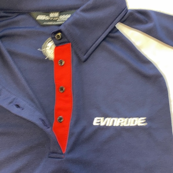 Evinrude Ladies Golf Polo Medium Navy Blue - Picture 7 of 8